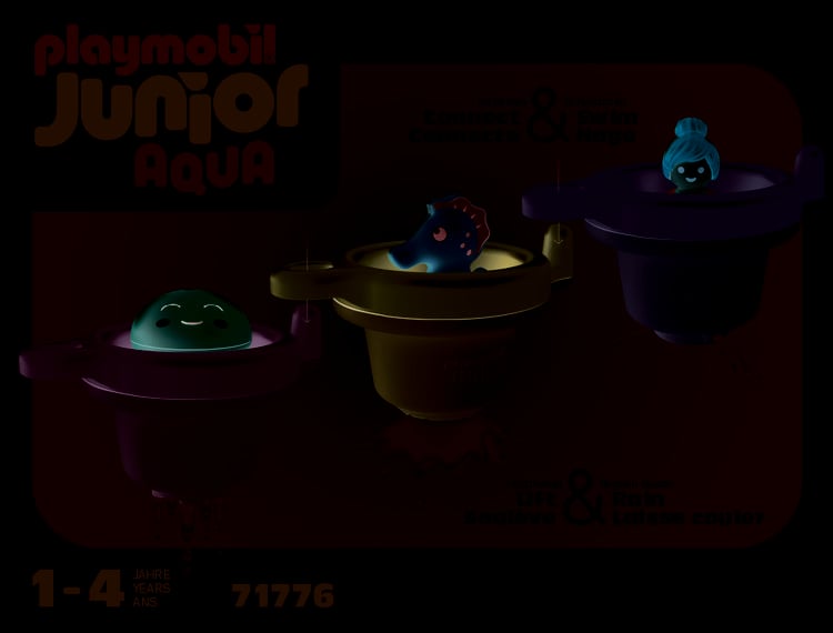 Produktbild: 71776 JUNIOR AQUA: Schwimmbecher mit Wasserspa&szlig;