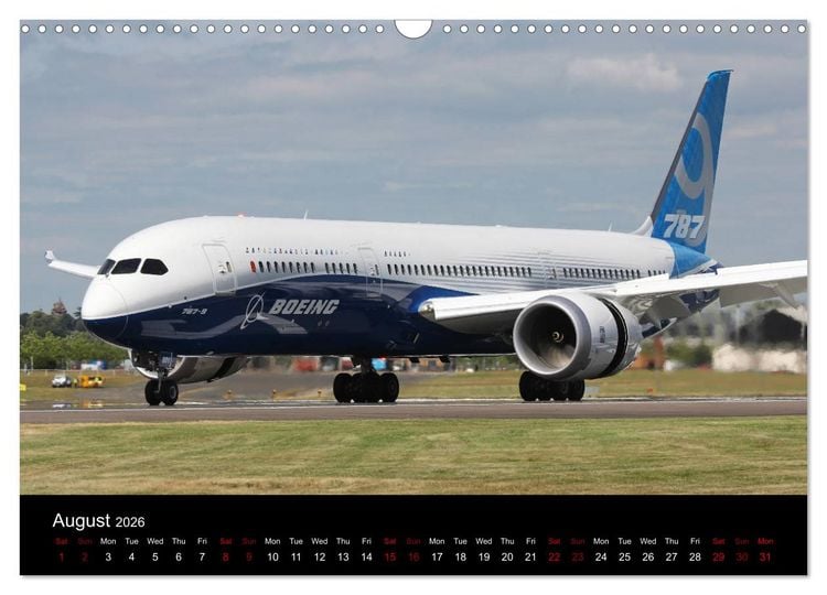 Produktbild: 787 - The Dream Liner (Wall Calendar 2026 DIN A3 landscape), CALVENDO 12 Month Wall Calendar