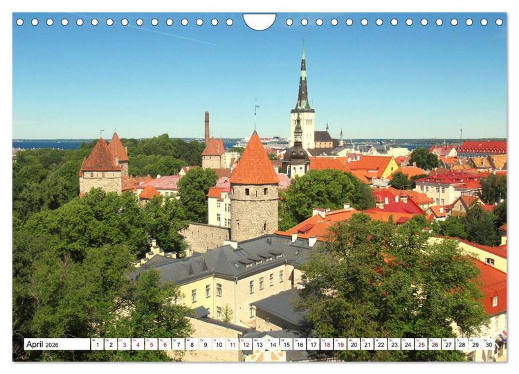 Produktbild: St&auml;dtereisen in Europa (Wandkalender 2026 DIN A4 quer), CALVENDO Monatskalender