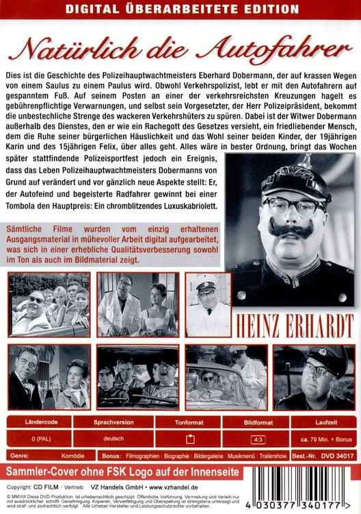Produktbild: Heinz Erhardt - Nat&uuml;rlich die Autofahrer (remastered)