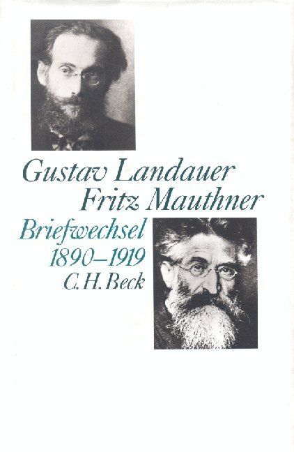 Produktbild: Landauer, G: Briefwechsel 1890-1919