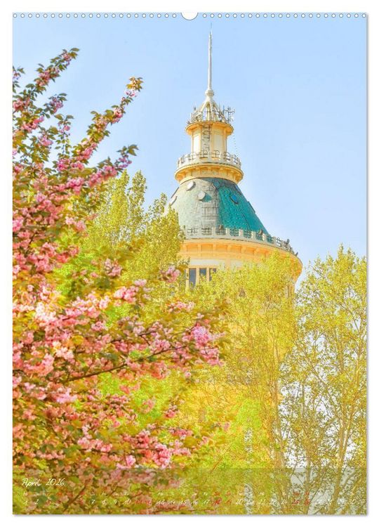 Produktbild: Budapest - Ein malerischer Spaziergang (hochwertiger Premium Wandkalender 2026 DIN A2 hoch), Kunstdruck in Hochglanz