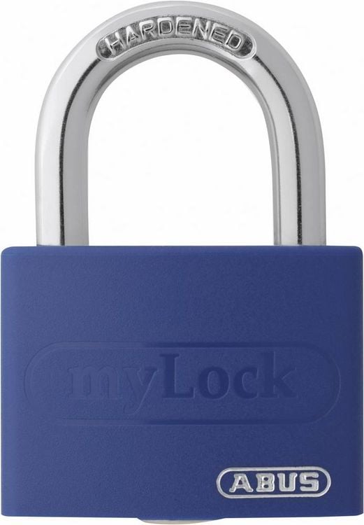 Produktbild: ABUS ABVS50005 Vorh&auml;ngeschloss 43mm Blau Schl&uuml;sselschloss