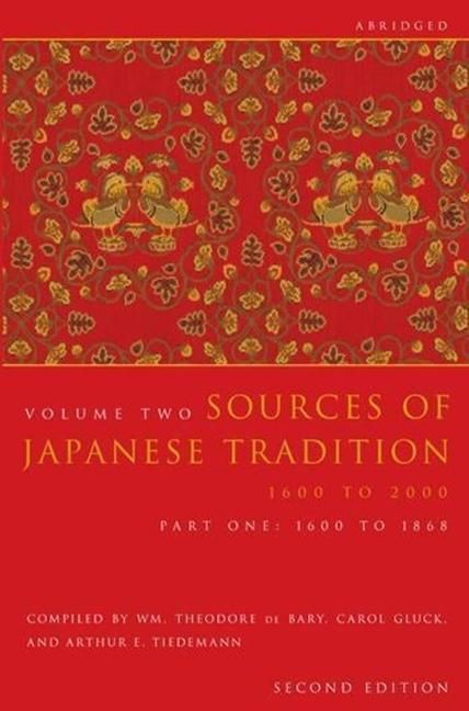 Produktbild: Sources of Japanese Tradition, Abridged