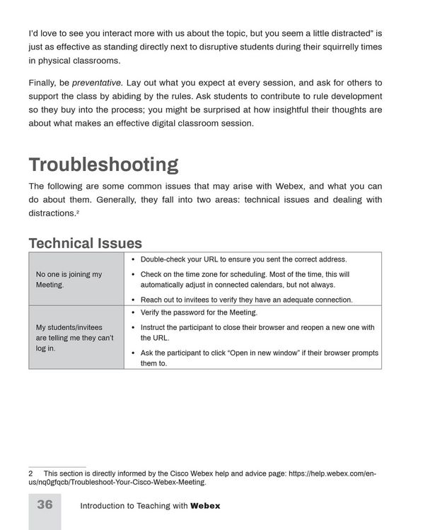 Produktbild: Introduction to Teaching with Webex