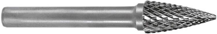 Produktbild: RUKO 116025 Fr&auml;sstift Hartmetall Spitzbogen 6mm L&auml;nge 58mm Schaftdurchmesser 6mm