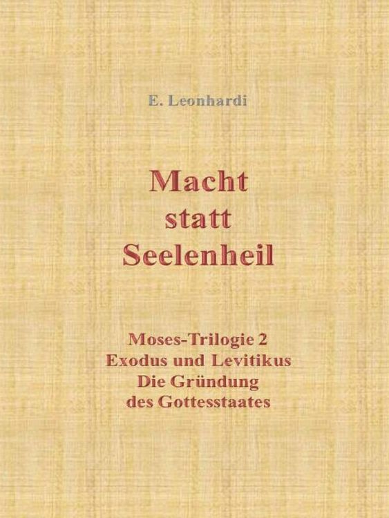 Produktbild: Macht statt Seelenheil