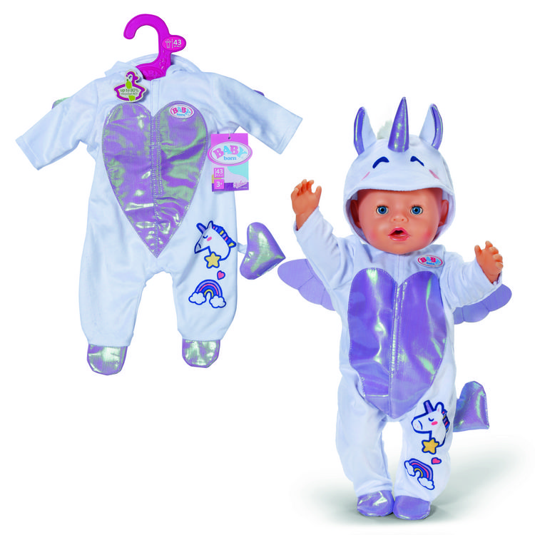 Produktbild: BABY born Einhornanzug 43cm