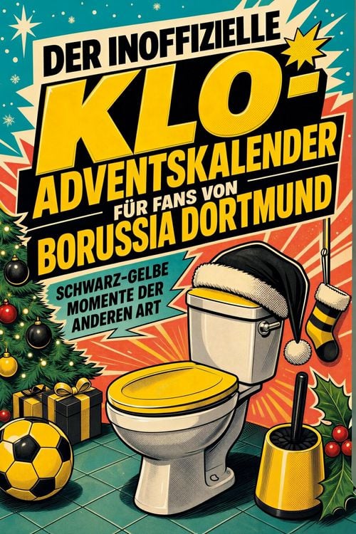 Produktbild: Der inoffizielle Klo-Adventskalender f&uuml;r Fans von Borussia Dortmund