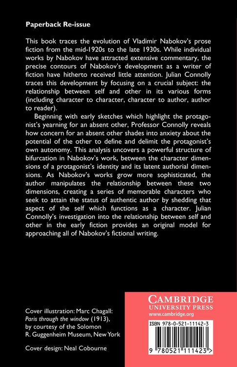 Produktbild: Nabokov's Early Fiction