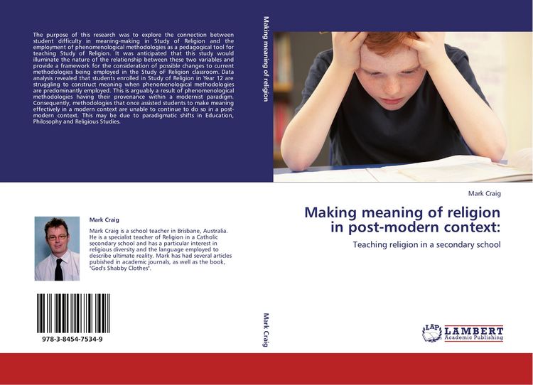 Produktbild: Making meaning of religion in post-modern context: