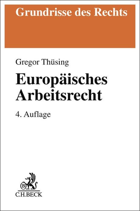Produktbild: Grundrisse des Rechts / Europäisches Arbeitsrecht