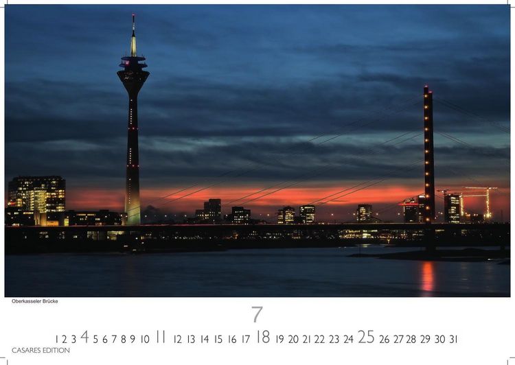 Produktbild: D&uuml;sseldorf Kalender 2027 &ndash; Wandkalender | Fotokalender Deutschland 24x35cm &ndash; 12 gro&szlig;formatige Fotomotive in Top-Qualit&auml;t der Rheinmetropole
