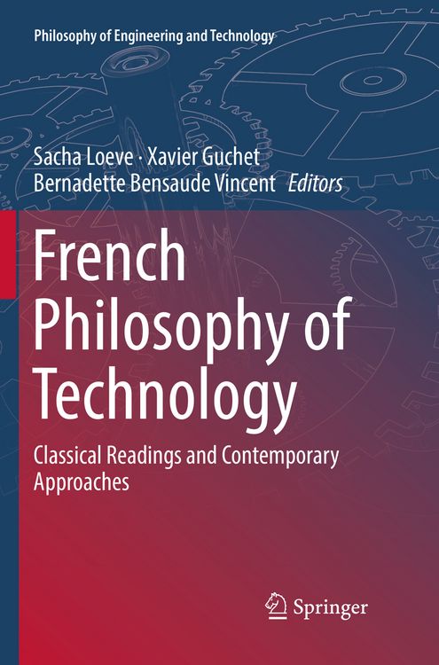 Produktbild: French Philosophy of Technology