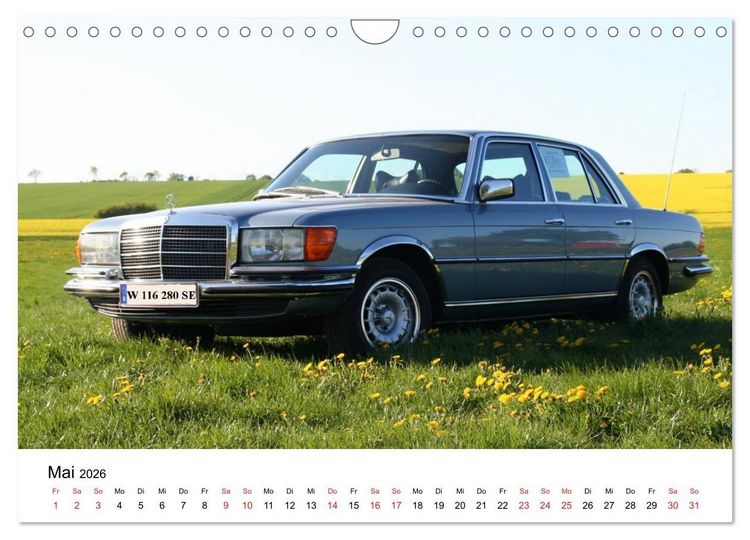 Produktbild: Oldtimer aller Art (Wandkalender 2026 DIN A4 quer), CALVENDO Monatskalender