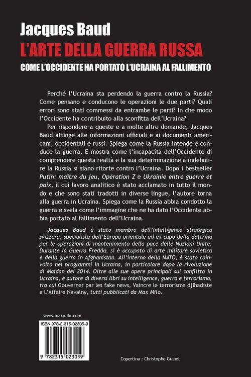 Produktbild: L'arte della guerra russa