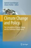 Produktbild: Climate Change and Policy