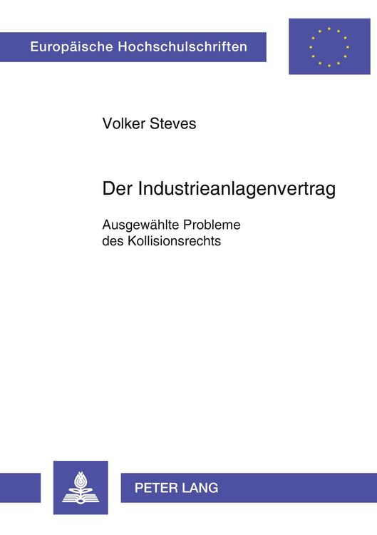Produktbild: Der Industrieanlagenvertrag