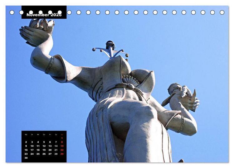 Produktbild: Architektur - Bauwerke mit k&uuml;nstlerischer Gestaltung (Tischkalender 2026 DIN A5 quer), CALVENDO Monatskalender