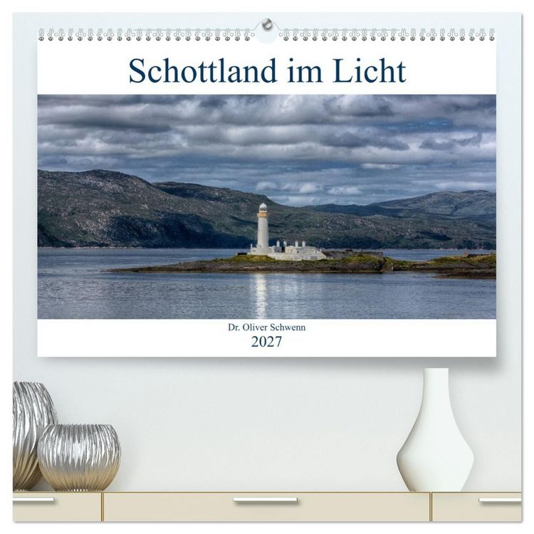 Produktbild: Schottland im Licht (hochwertiger Premium Wandkalender 2027 DIN A2 quer), Kunstdruck in Hochglanz
