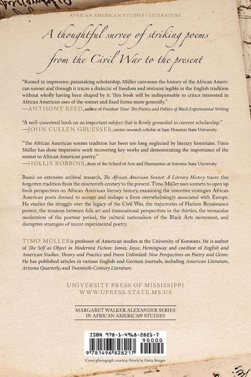 Produktbild: African American Sonnet