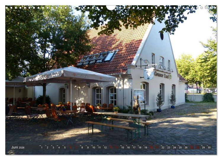 Produktbild: Bremen Vegesack - Ein Stadtteil mit Flair (Wandkalender 2026 DIN A3 quer), CALVENDO Monatskalender
