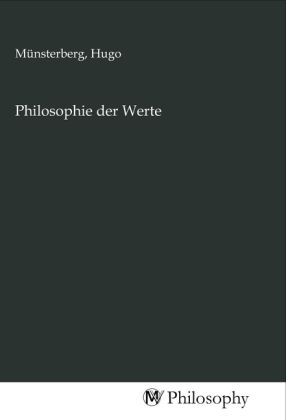 Produktbild: Philosophie der Werte