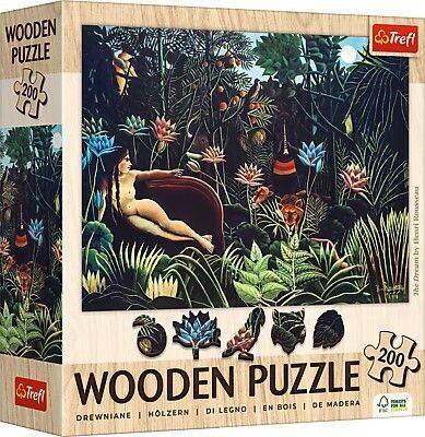 Produktbild: Holz Puzzle 200 - Holz - Der Traum / Henri Rousseau