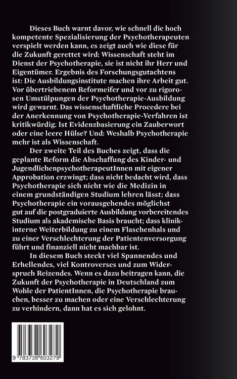 Produktbild: Psychotherapie ist mehr als Wissenschaft