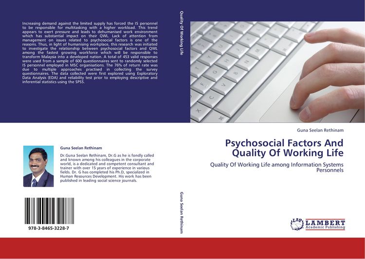 Produktbild: Psychosocial Factors And Quality Of Working Life