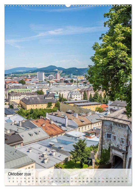 Produktbild: SALZBURG Grandiose Ausblicke (hochwertiger Premium Wandkalender 2026 DIN A2 hoch), Kunstdruck in Hochglanz