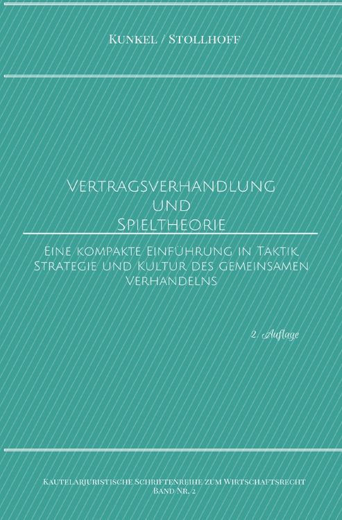 Produktbild: Vertragsverhandlung und Spieltheorie