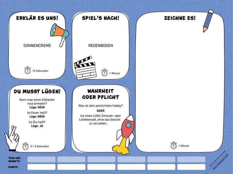 Produktbild: Der gro&szlig;e Spieleblock Action-Spiele