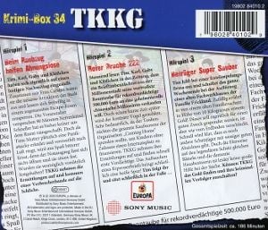Produktbild: TKKG - Krimi-Box 34 (Folgen 221, 222, 223)