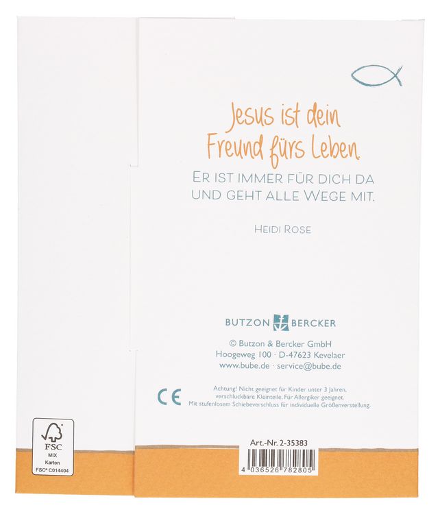 Produktbild: Textil-Armband - Jesus ist dein Freund
