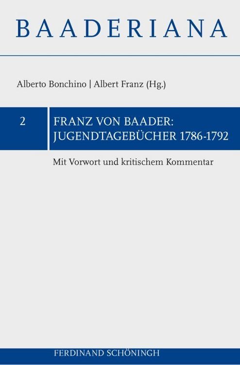 Produktbild: Jugendtageb&uuml;cher 1786&ndash;1793