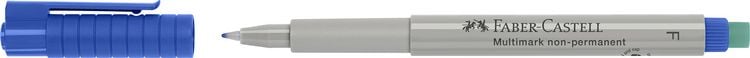 Produktbild: Faber-Castell Marker Multimark non-permanent F blau