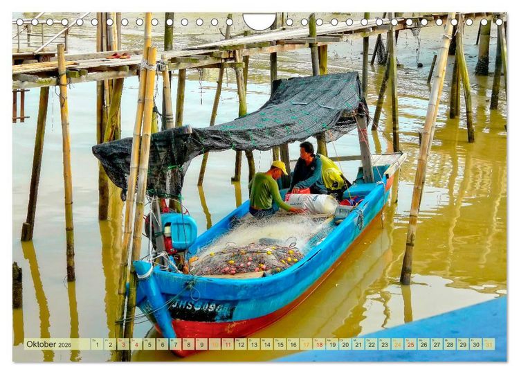 Produktbild: Reise durch Asien - Malaysia (Wandkalender 2026 DIN A4 quer), CALVENDO Monatskalender