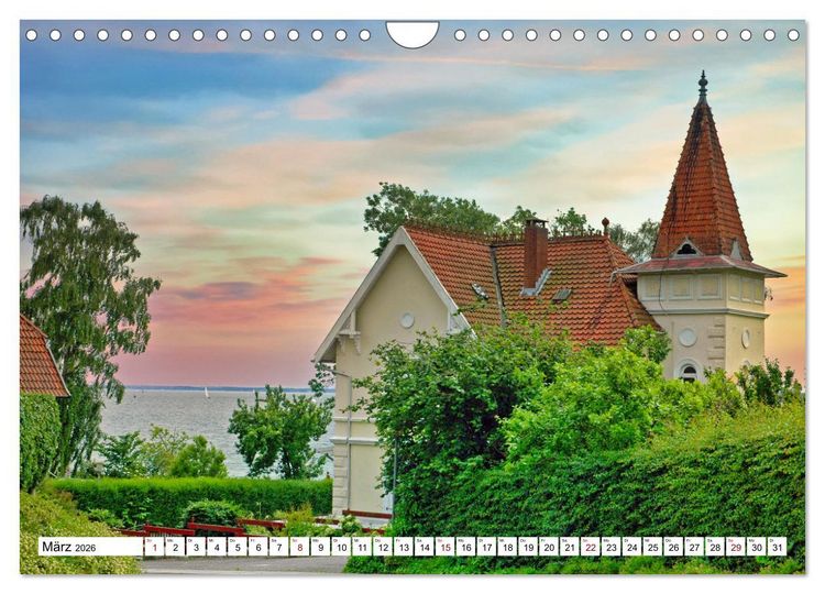 Produktbild: Sehenswertes im S&uuml;den D&auml;nemarks (Wandkalender 2026 DIN A4 quer), CALVENDO Monatskalender