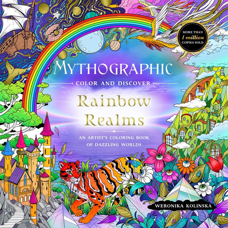 Produktbild: Mythographic Color and Discover: Rainbow Realms