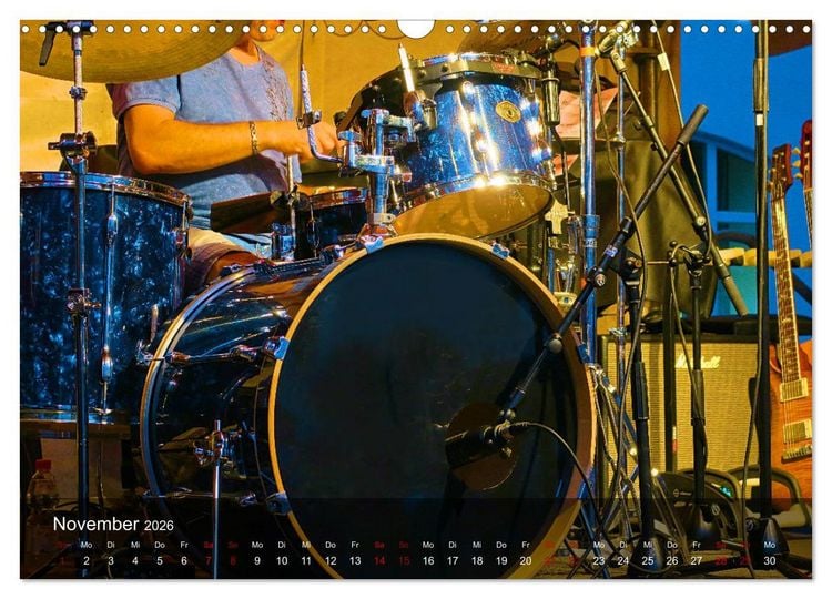 Produktbild: Rockmusik live (Wandkalender 2026 DIN A3 quer), CALVENDO Monatskalender