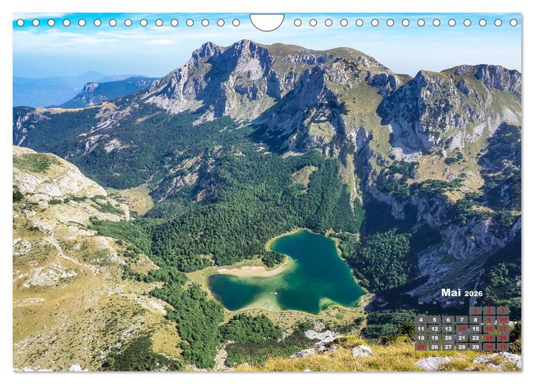 Produktbild: Sutjeska-Nationalpark (Wandkalender 2026 DIN A4 quer), CALVENDO Monatskalender