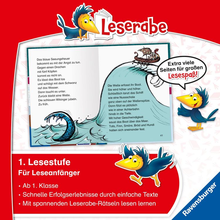 Produktbild: Leserabe Sonderausgaben - Die sch&ouml;nsten Abenteuergeschichten mit extra vielen R&auml;tseln