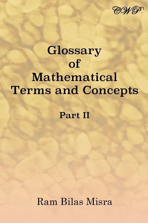 Produktbild: Glossary of Mathematical Terms and Concepts (Part II)