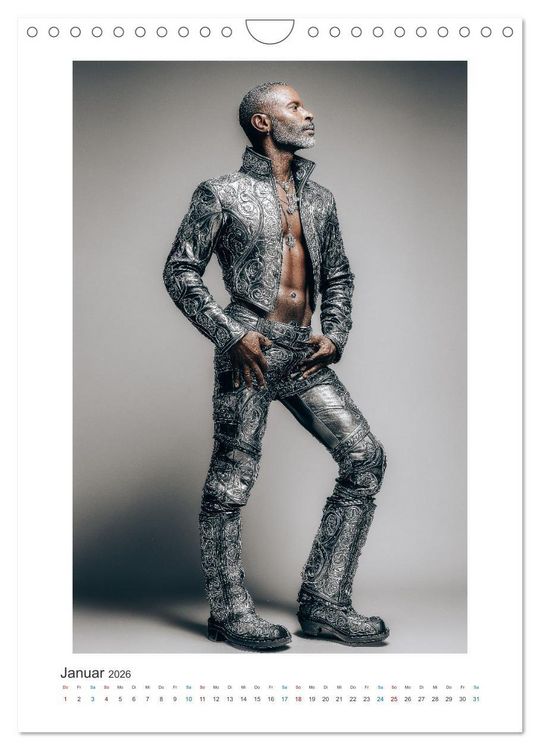 Produktbild: Art Fashion in Leder (Wandkalender 2026 DIN A4 hoch), CALVENDO Monatskalender