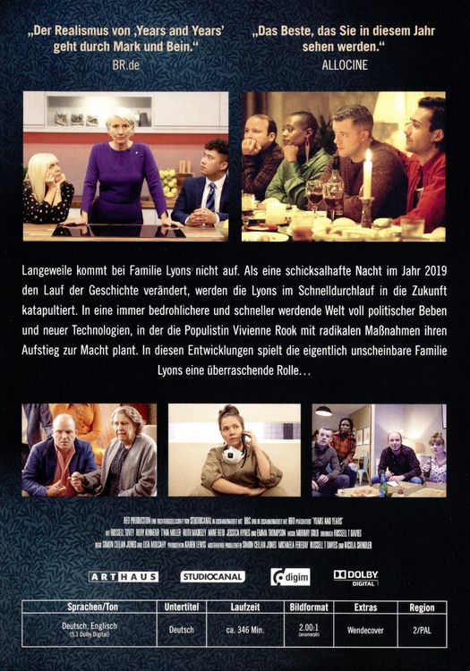 Produktbild: Years & Years - Die komplette Serie [3 DVDs]