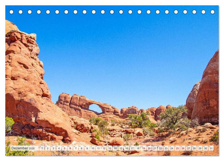 Produktbild: USA - National und State Parks im Nordwesten (Tischkalender 2026 DIN A5 quer), CALVENDO Monatskalender