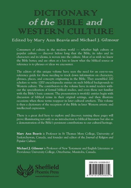 Produktbild: Dictionary of the Bible and Western Culture