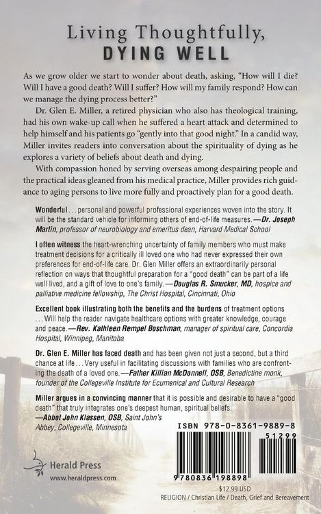 Produktbild: Living Thoughtfully, Dying Well