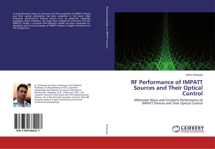 Produktbild: RF Performance of IMPATT Sources and Their Optical Control